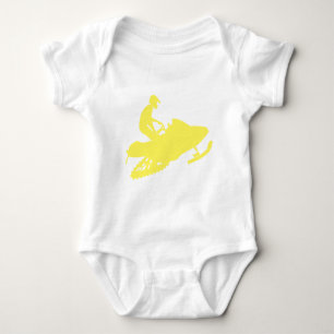 Snowmobiler/sledder Baby Bodysuit