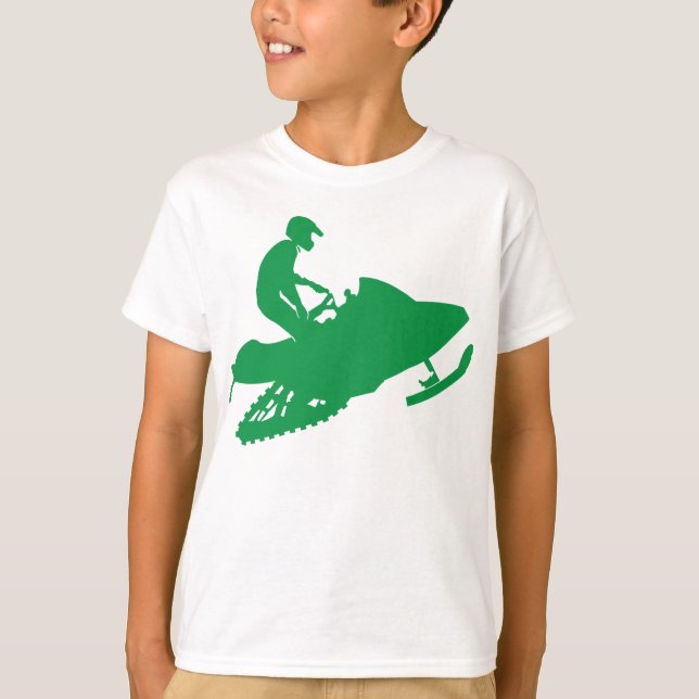 Snowmobiler T-Shirt (Front)