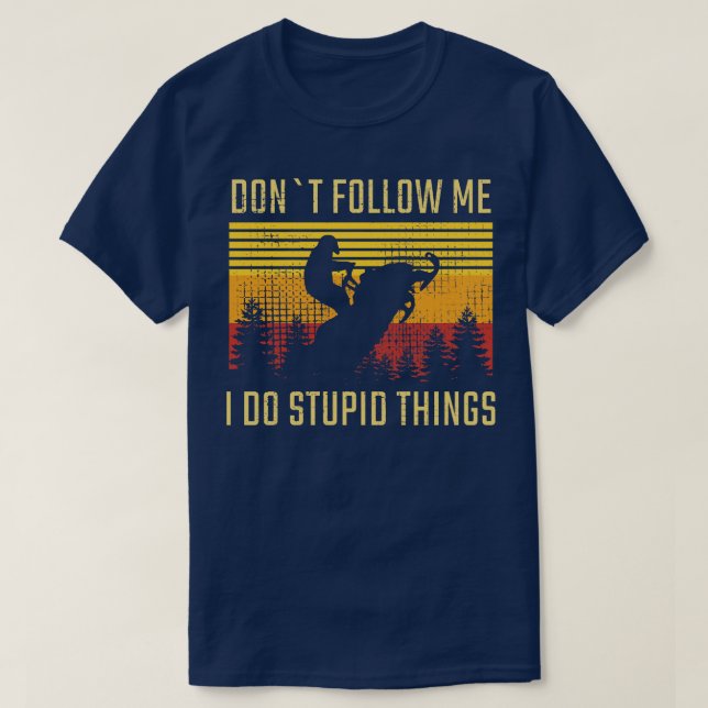 Snowmobiling Snowmobile 1 T-Shirt (Design Front)