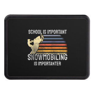 Snowmobiling Snowmobile Hitch Cover