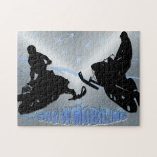 Snowmobiling - Snowmobilers Puzzle