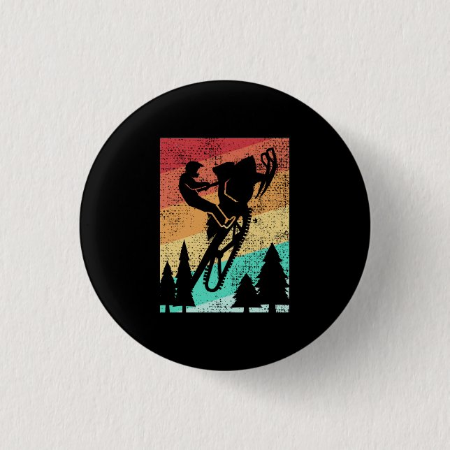 Snowmobiling Snowmobilie Button (Front)