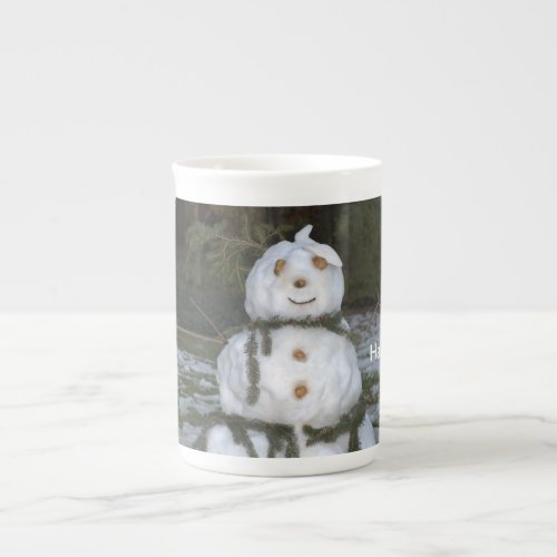 Snownan Dressed Up Bone China Mug