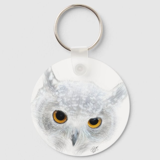 snowowl keychain (Front)