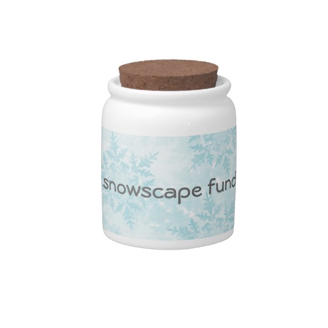 Snowscape Fund Jar (Front)