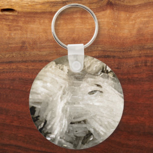 Snowscape of Crystals Keychain