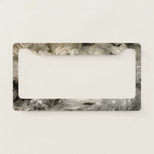 Snowscape of Crystals License Plate Frame