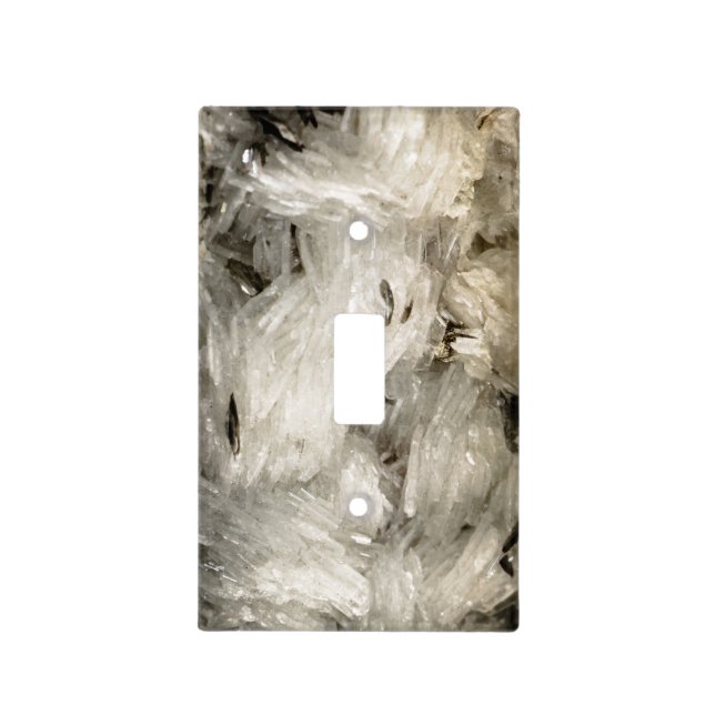 Snowscape of Crystals  Light Switch Cover (Front)