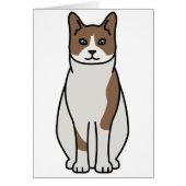 Snowshoe Cat Cartoon (Front)