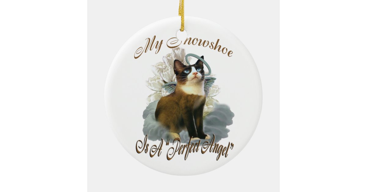 Snowshoe Cat Ornaments Zazzle