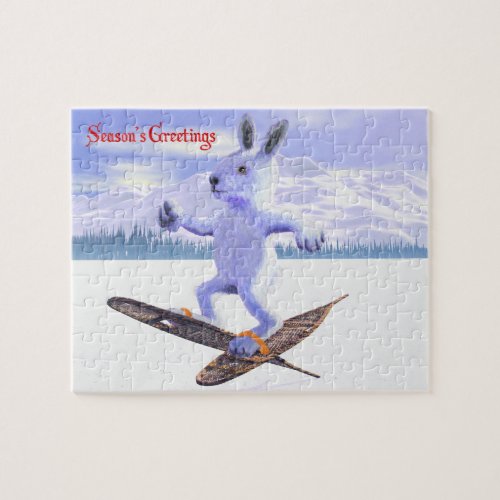 Snowshoe Hare Jigsaw Puzzle