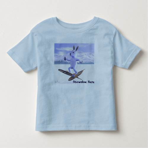 Snowshoe Hare Toddler T_shirt