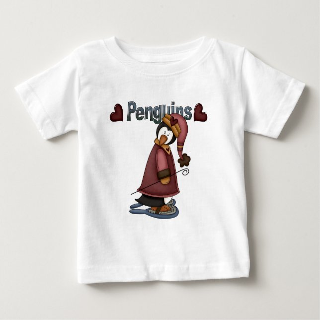 Snowshoe Penguin T-shirts and Gifts (Front)