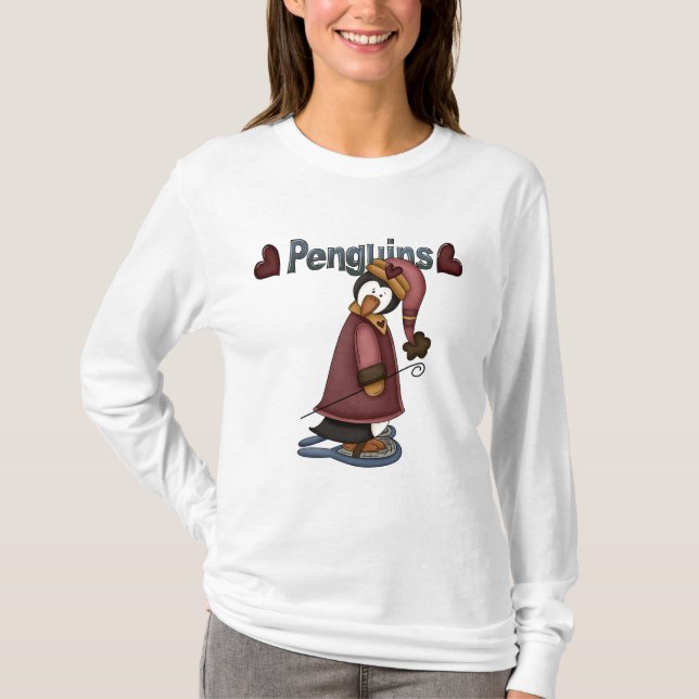 Snowshoe Penguin T-shirts and Gifts (Front)