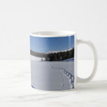 Snowshoeing in Yellowstone National Park Coffee Mug