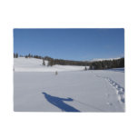 Snowshoeing in Yellowstone National Park Doormat