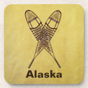 Snowshoes Beverage Coaster