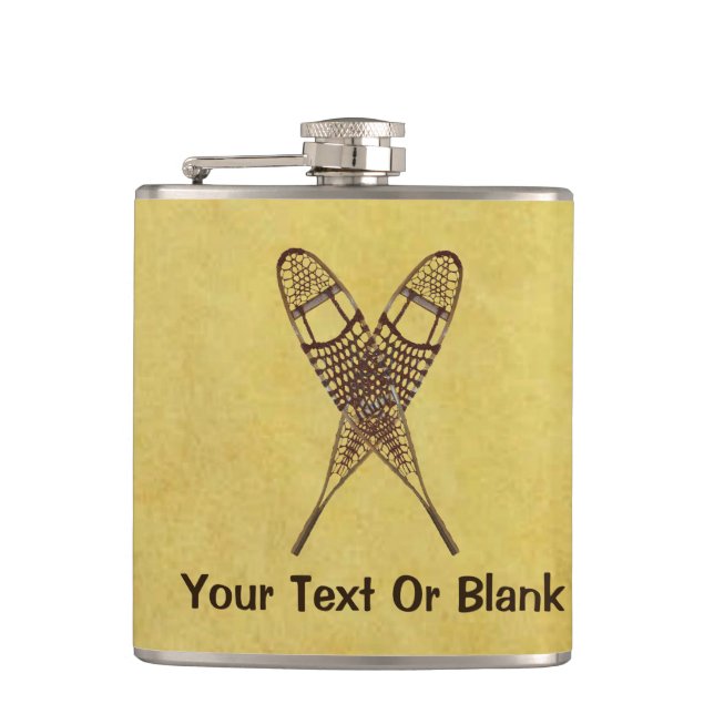 Snowshoes Flask (Front)