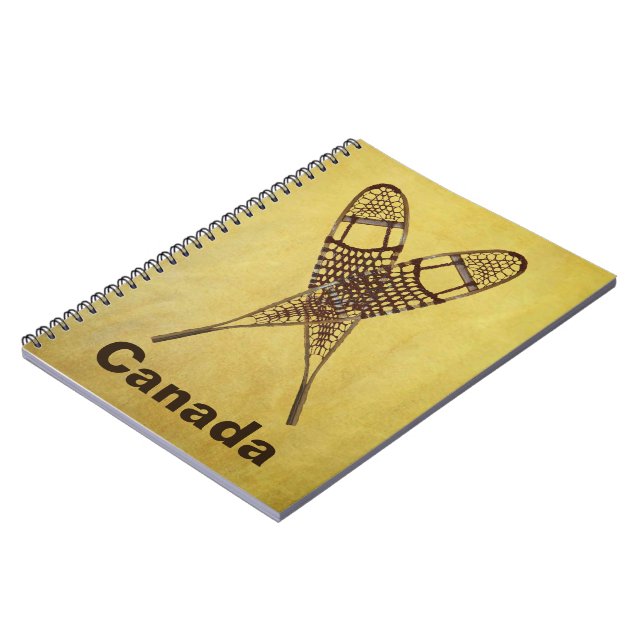 Snowshoes Notebook (Left Side)