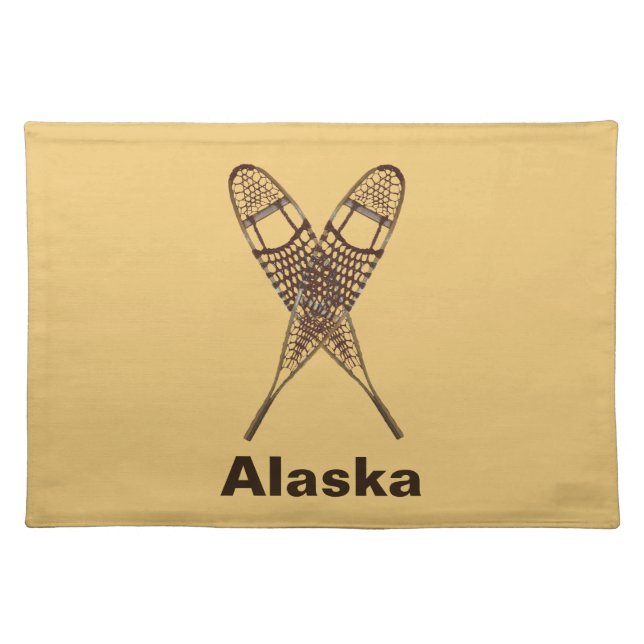 Snowshoes Placemat (Front)