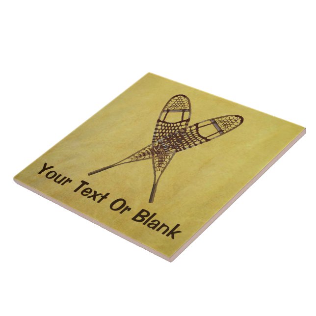 Snowshoes Tile (Side)
