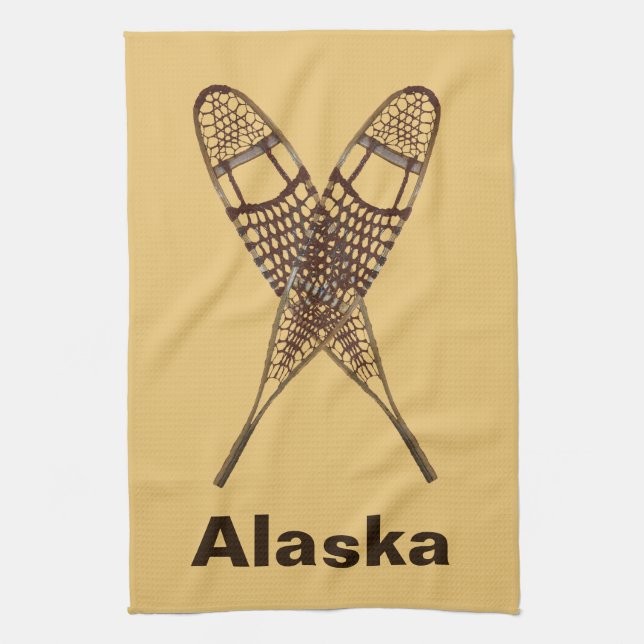 Snowshoes Towel (Vertical)