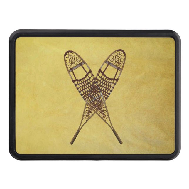 Snowshoes Trailer Hitch Cover (Front)