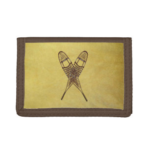 Snowshoes Trifold Wallet