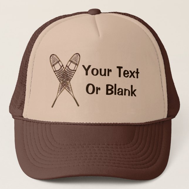 Snowshoes Trucker Hat (Front)