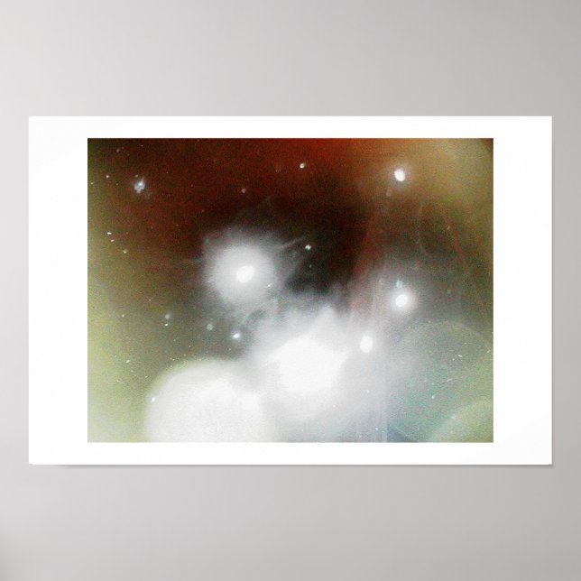 Snowstorm Abstraction I Poster (Front)