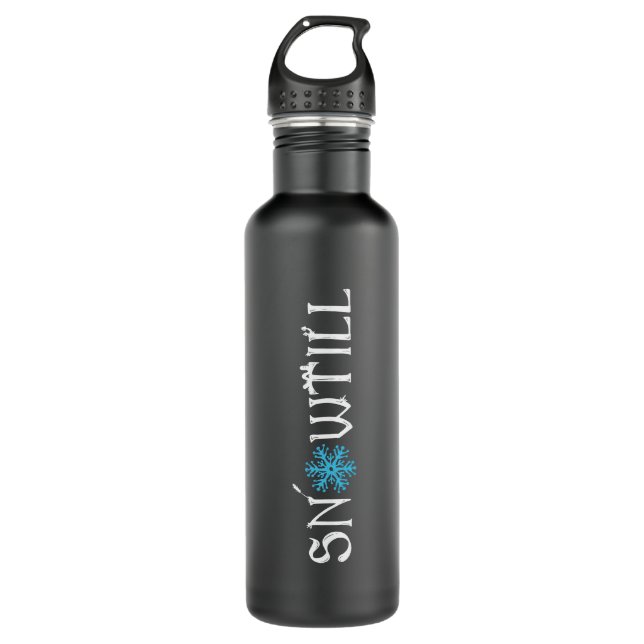 snowtill canteen stainless steel water bottle (Front)