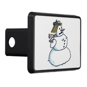 Snowwoman hitch cover receiver