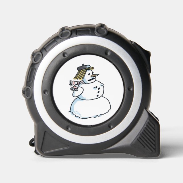 Snowwoman tape measure (Front)
