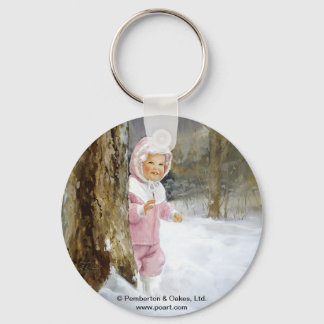 Snowy Adventure Keychain