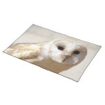 Snowy Barn Owl  Placemat