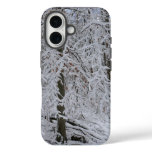 Snowy Birch Tree Canopy iPhone 16 Case