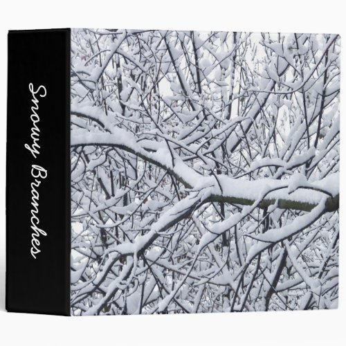 Snowy Branches 20in Binder