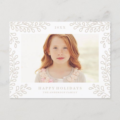 Snowy Branches Collection Holiday Postcard