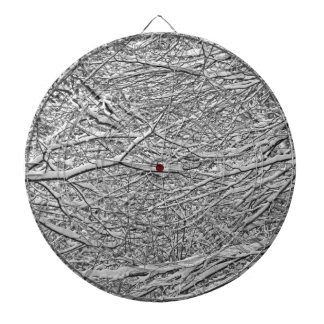 Snowy Branches Dart Board