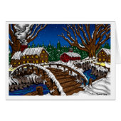 Snowy Bridge (Front Horizontal)