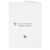 Snowy Camellia Cards (Back)