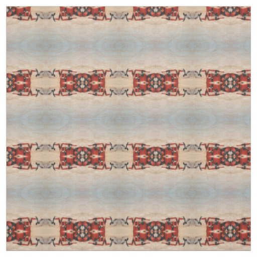 Snowy Christmas Presents, Fabric