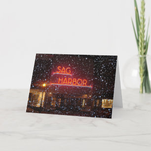 Snowy Cinema Card