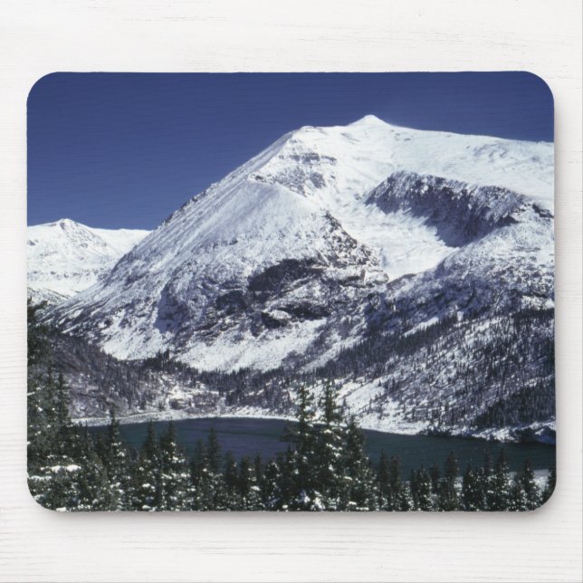 Snowy Colorado Mountain Mousepads (Front)
