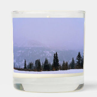 Snowy Colorado Snowscape  Scented Candle