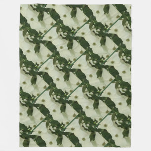 Snowy Cozy Fleece Blanket