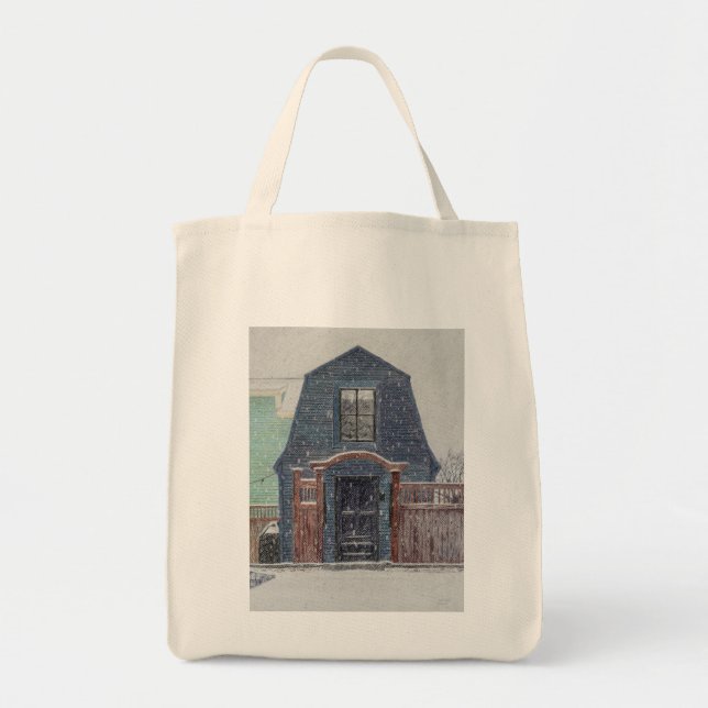Snowy Day Tote Bag (Front)