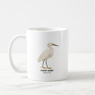 Snowy Egret - Birds of California Coffee Mug