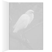 Snowy Egret Card (Inside (Right))