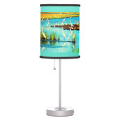 snowy egrets table lamp (Right)